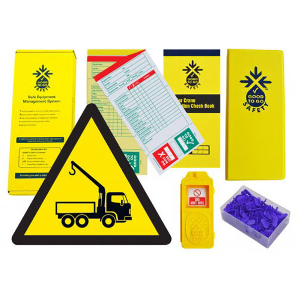 Picture of Good To Go Safety Loader Crane Weekly Kit (1 tag, 100 seals, 2 check books 