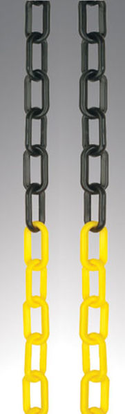 Picture of Chain 6mm black & yellow 10m length polyethylene