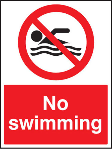 Picture of No swimming