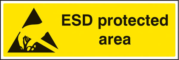 Picture of ESD protected area