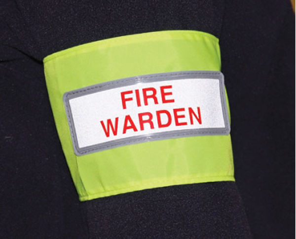 Picture of Fire warden reflective armband