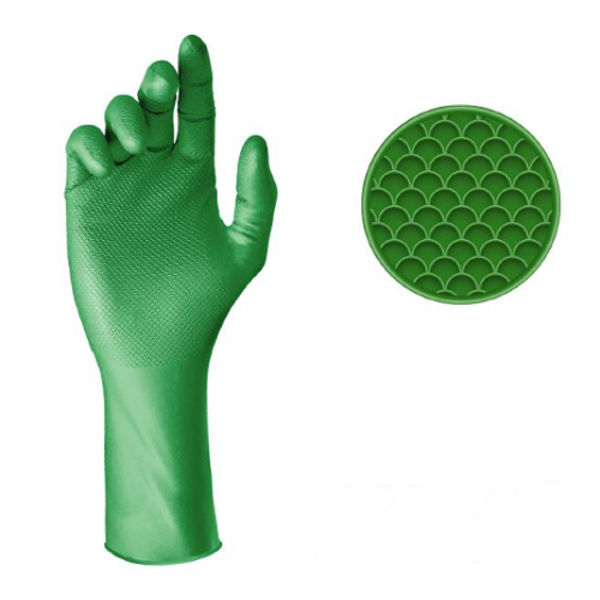 Picture of Gripsafe 8MIL Green Powder Free Nitrile Glove (50)