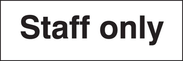 Picture of Staff only