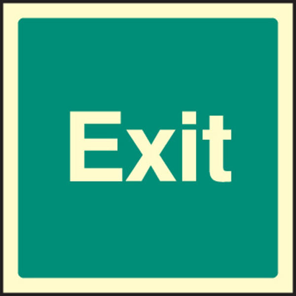 Picture of Exit - text only