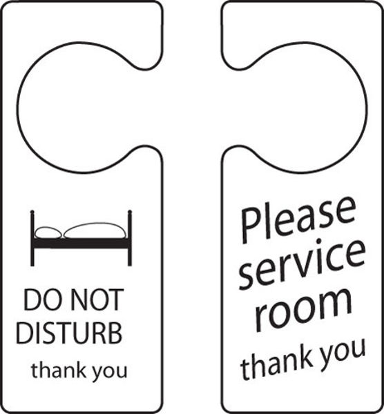 Picture of Do not disturb - door hanger