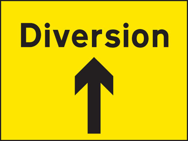 Picture of Diversion up arrow