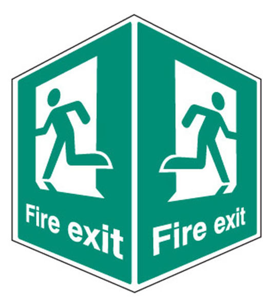 Picture of Fire exit - projecting sign