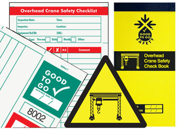 Picture of Good To Go Safety Overhead Crane Check Book - 25 inspections