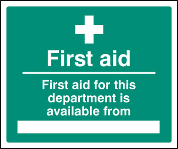 Picture of First aid for department available from