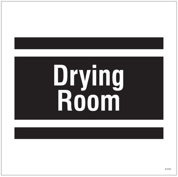 Picture of Drying room, site saver sign 400x400mm