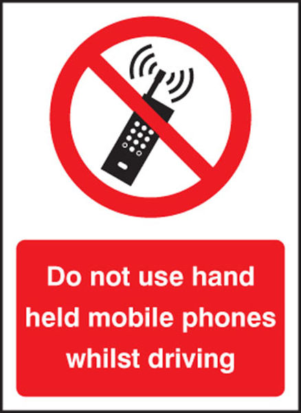 Picture of Do not use hand held mobiles driving