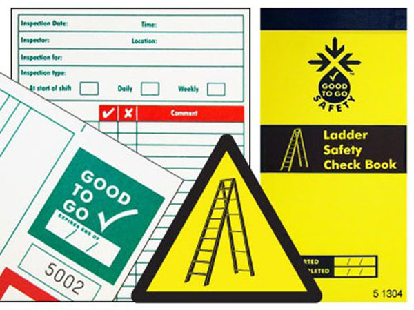 Picture of Good to go safety ladders check book