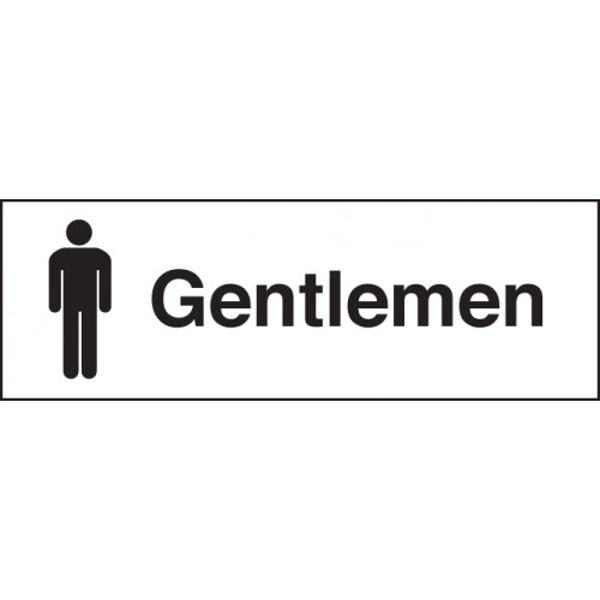 Picture of Gentlemen (with male symbol)