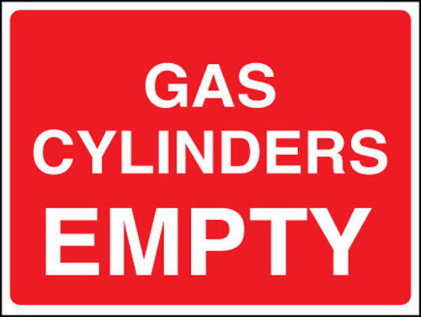 Picture of Gas cylinder empty