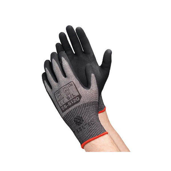Picture of Tilsatec L-wt Foam Nitrile Palm Coated Glove Cut E
