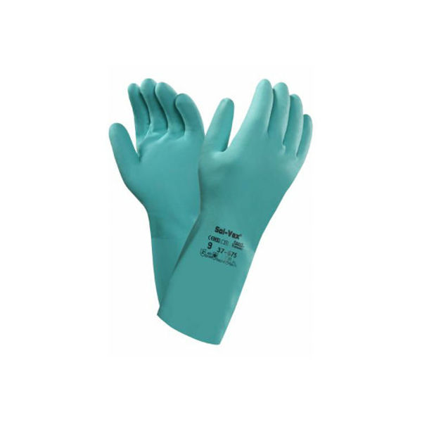 Picture of Ansell Solvex Flocked Chemical Nitrile Glove