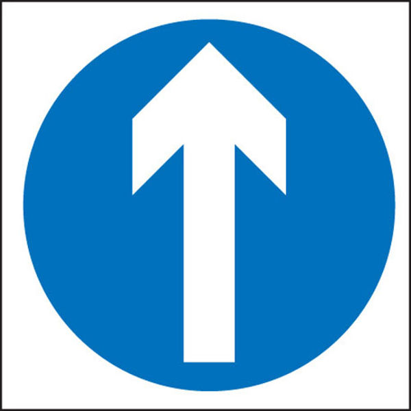 Picture of Straight ahead only
