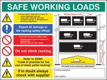 Slater Safety. Warehouse Labelling and Marking