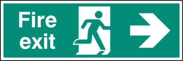 Picture of Fire exit right arrow  