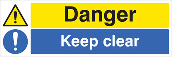 Picture of Danger keep clear