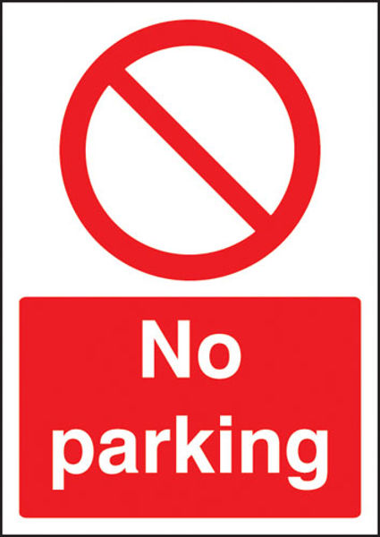 Picture of No parking - A4 rp