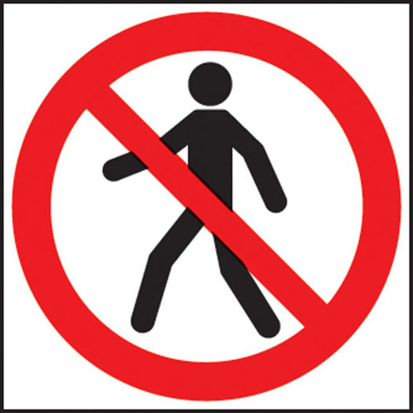 Picture of No admittance symbol