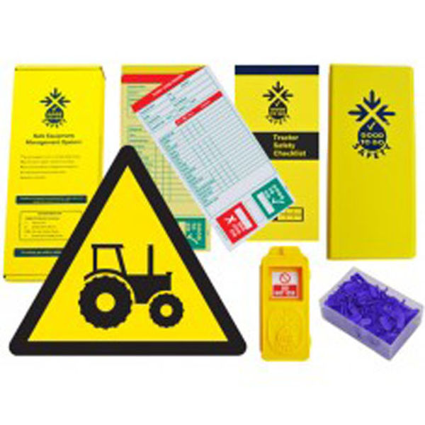 Picture of Good To Go Safety Tractor Weekly Kit (1 tag, 100 seals, 2 check books & 1 w