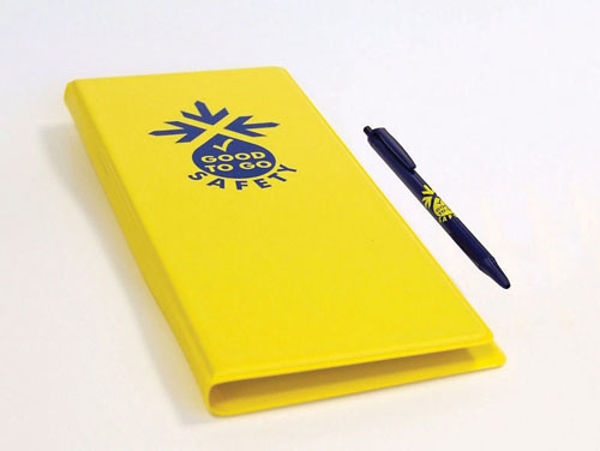 Picture of Good to go safety check book wallet & pen