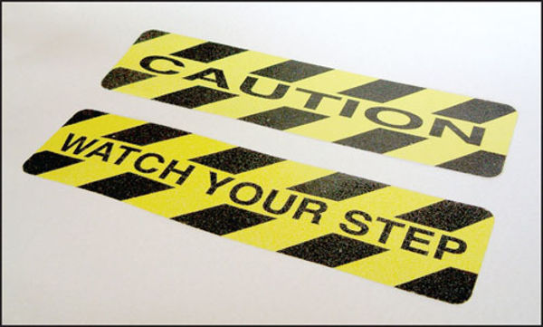 Picture of Caution - anti-slip mat 610x150mm