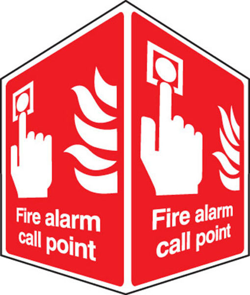 Picture of Fire alarm call point - projecting sign