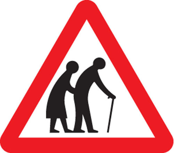 Picture of Elderly-disabled pedestrians class RA1 600mm