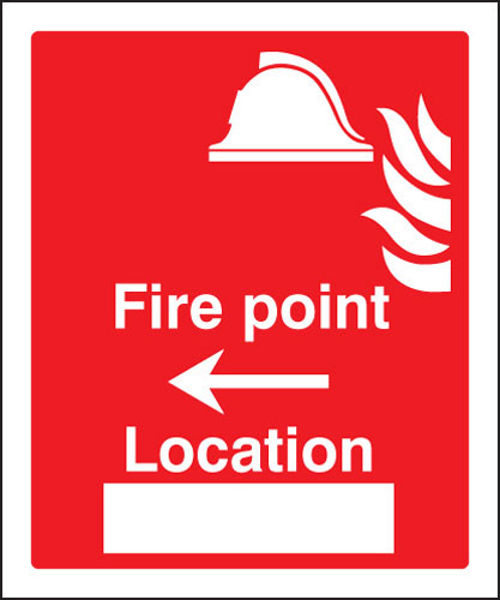 Picture of Fire point arrow left location