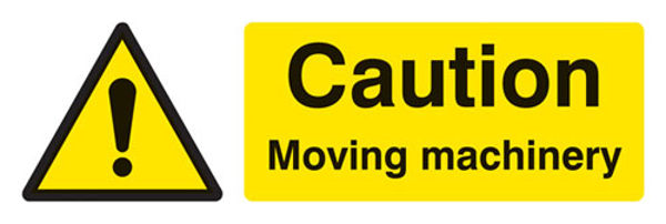 Picture of Caution Moving machinery