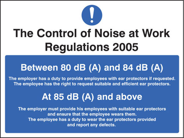 Picture of Noise at work regulations