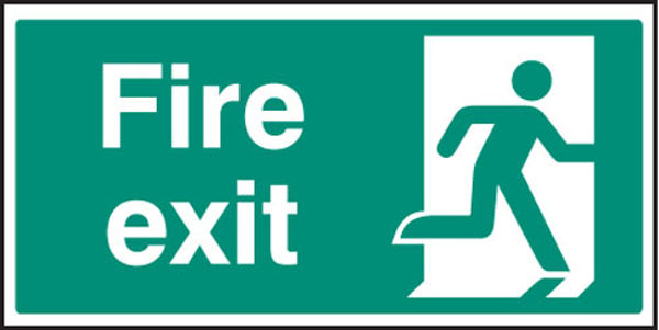 Picture of Final fire exit right symbol