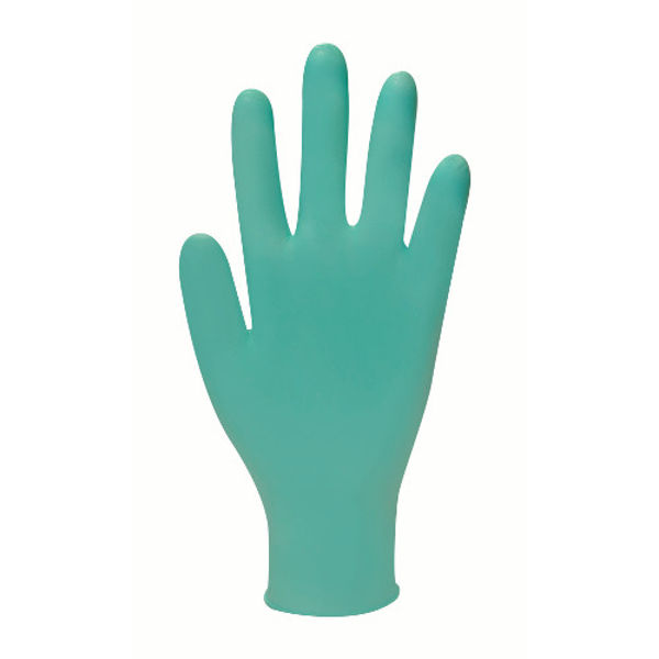Picture of Powder free green Vitrile gloves (1x100)
