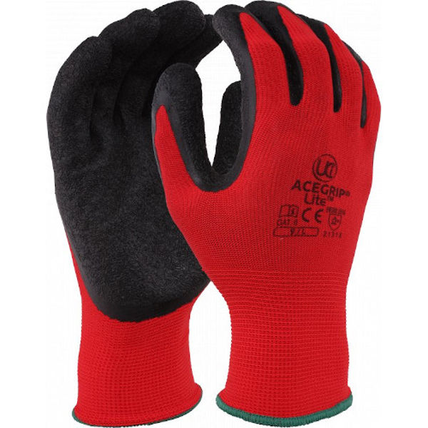 Picture of AceGrip Lite Tough Latex Palm Coated Grip Glove