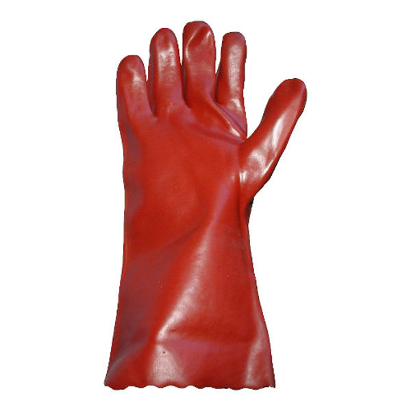 Picture of Red PVC 14" gauntlets