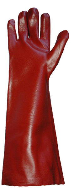 Picture of Red PVC 18" gauntlets
