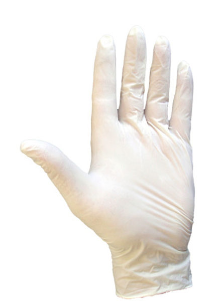 Picture of Powder free clear latex gloves (1x100)