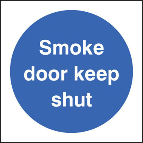 Picture of Smoke door keep shut