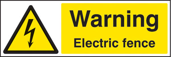 Picture of Warning electric fence