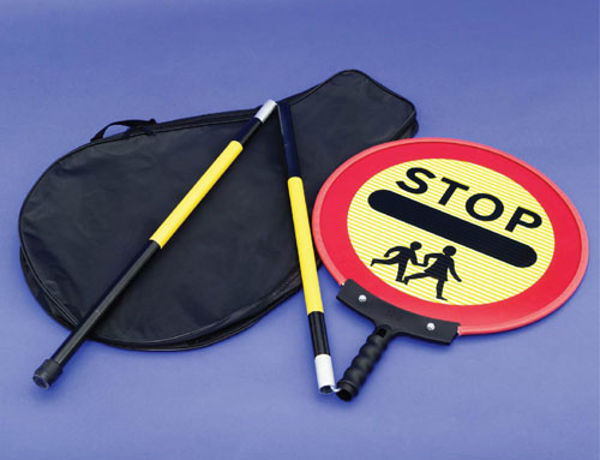Picture of Stop Children Lollipop Sign 450mm dia, 1500mm pole
