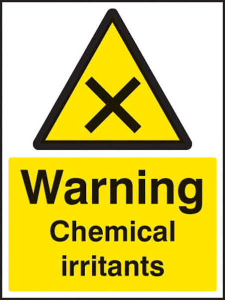 Picture of Warning chemical irritants