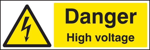 Picture of Danger high voltage  