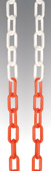 Picture of Chain 6mm red & white 10m length polyethylene