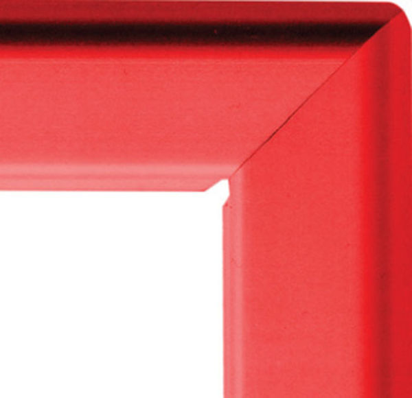 Picture of A4 25mm snap frame - red