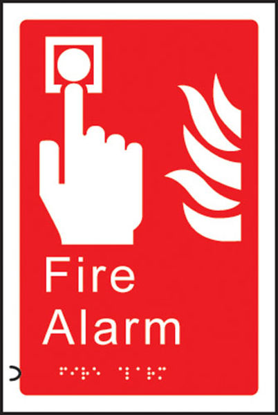 Picture of Braille - Fire alarm