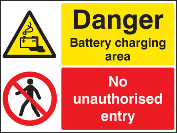Picture of Battery charging- no unauthorised entry