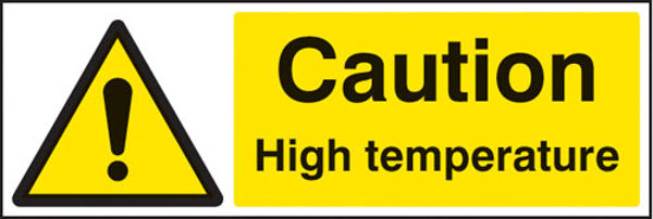 Picture of Caution high temperature